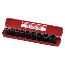 9 Piece SAE Impact Socket Set