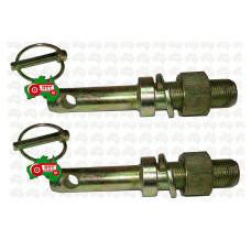 2x Lower Linkage Pins 22mm Cat 1 w/ 1 1/8" Thread General Purpose