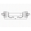 Implement Tractor PTO Shaft 16 HP Cross to Cross 860mm 1 3/8” 6 Spline Series 1