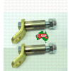2 x Tractor Levelling Box Pin Eye Bolt Stay Chain Anchor