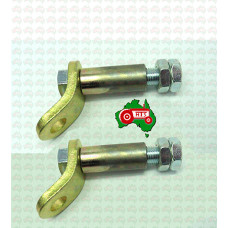 2 x Tractor Levelling Box Pin Eye Bolt Stay Chain Anchor