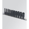 11 Piece Metric Deep Impact Socket Set